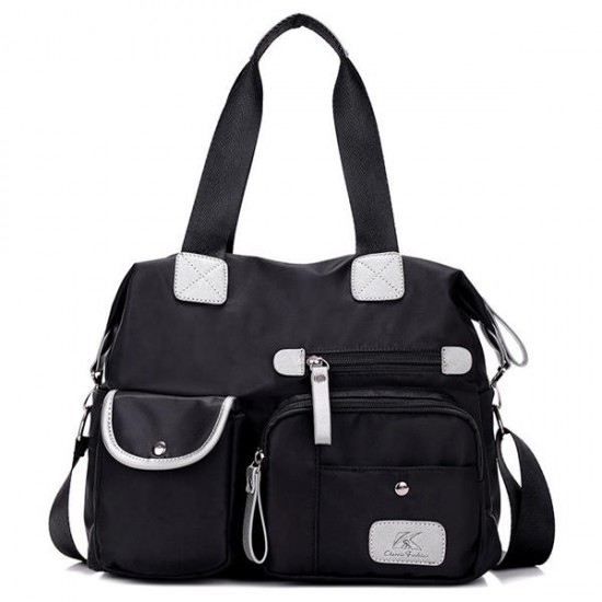 Women Nylon Light Weight Multi Pocket Big Capacity Handbags Crossbody Bags Women Nylon Light Weight Multi Pocket Big Capacity Handbags Crossbody Bags