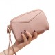 Women Genuine Cowhide 6.3 Inches Phone Clutch Wallet Keys Card Coin Holder 5 Colors Women Genuine Cowhide 6.3 Inches Phone Clutch Wallet Keys Card Coin Holder 5 Colors