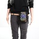 Woman National Floral Canvas 5.5 Inches Phone Bag Woman National Floral Canvas 5.5 Inches Phone Bag