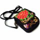 Woman National Floral Canvas 5.5 Inches Phone Bag Woman National Floral Canvas 5.5 Inches Phone Bag