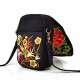 Woman National Floral Canvas 5.5 Inches Phone Bag Woman National Floral Canvas 5.5 Inches Phone Bag