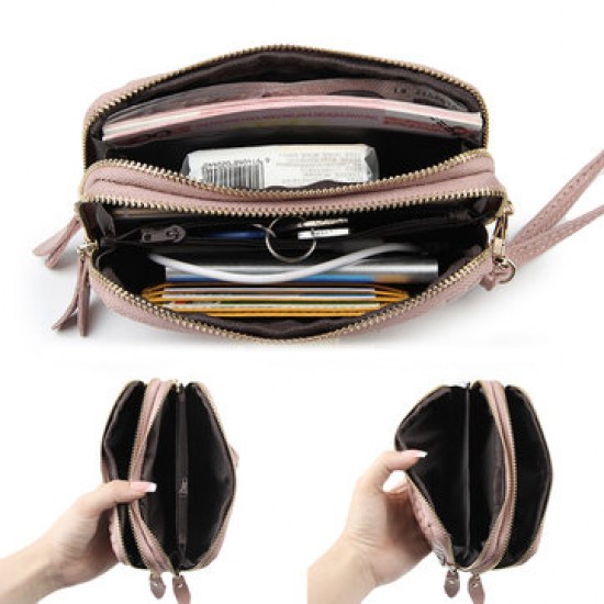 Women Stone Pattern Clutches Bags Double Zipper Long Wallet Card Holder 5.5'' Phone Purse Women Stone Pattern Clutches Bags Double Zipper Long Wallet Card Holder 5.5'' Phone Purse