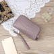 Women Stone Pattern Clutches Bags Double Zipper Long Wallet Card Holder 5.5'' Phone Purse Women Stone Pattern Clutches Bags Double Zipper Long Wallet Card Holder 5.5'' Phone Purse