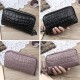 Women Stone Pattern Clutches Bags Double Zipper Long Wallet Card Holder 5.5'' Phone Purse Women Stone Pattern Clutches Bags Double Zipper Long Wallet Card Holder 5.5'' Phone Purse