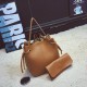 Two Piece Women PU Leather Tote Handbag Crossbody Bag And Clutch Wallet Two Piece Women PU Leather Tote Handbag Crossbody Bag And Clutch Wallet