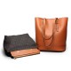 Ekphero Women Genuine Leather Handbag High End Tote Bag Bucket Bag Ekphero Women Genuine Leather Handbag High End Tote Bag Bucket Bag
