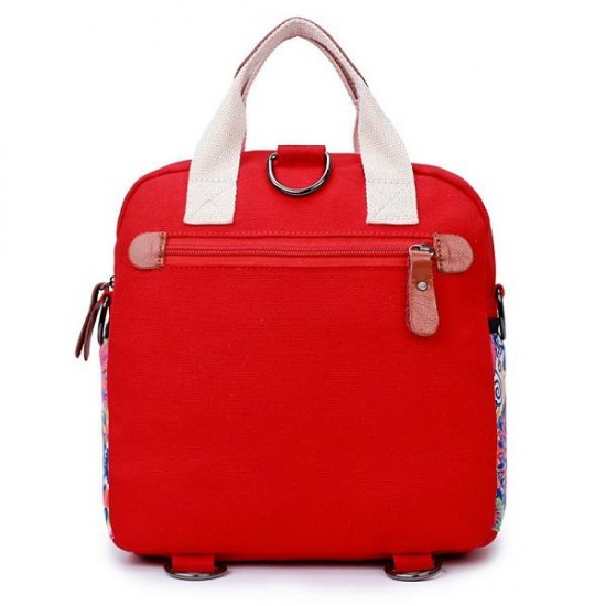 Women Canvas Large Capacity Light Weight Multifunction Travel Outdooors Crossboby Bag Backpack Women Canvas Large Capacity Light Weight Multifunction Travel Outdooors Crossboby Bag Backpack