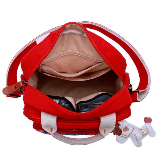 Women Canvas Large Capacity Light Weight Multifunction Travel Outdooors Crossboby Bag Backpack Women Canvas Large Capacity Light Weight Multifunction Travel Outdooors Crossboby Bag Backpack