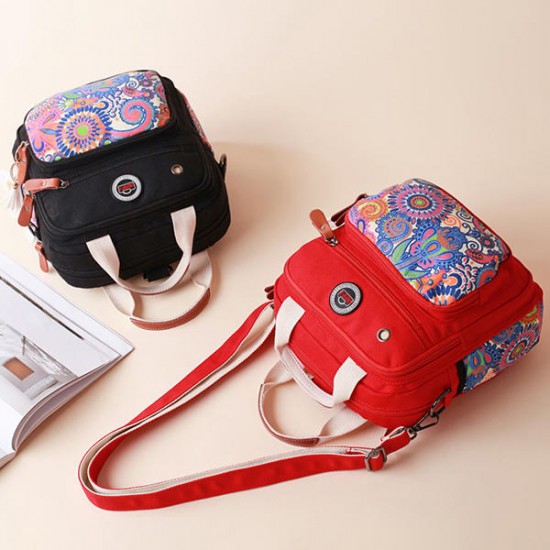 Women Canvas Large Capacity Light Weight Multifunction Travel Outdooors Crossboby Bag Backpack Women Canvas Large Capacity Light Weight Multifunction Travel Outdooors Crossboby Bag Backpack