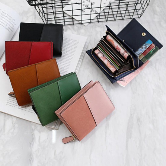 11 Card Slots Women PU Leather Minimalist Elegant Wallet Casual Card Holder Purse Clutch Bag 11 Card Slots Women PU Leather Minimalist Elegant Wallet Casual Card Holder Purse Clutch Bag