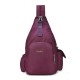 Women Nylon Multifunctional Waterproof Crossbody Bag Backpack Leisure Travel Chest Bag Baby Bag Women Nylon Multifunctional Waterproof Crossbody Bag Backpack Leisure Travel Chest Bag Baby Bag