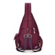 Women Nylon Multifunctional Waterproof Crossbody Bag Backpack Leisure Travel Chest Bag Baby Bag Women Nylon Multifunctional Waterproof Crossbody Bag Backpack Leisure Travel Chest Bag Baby Bag