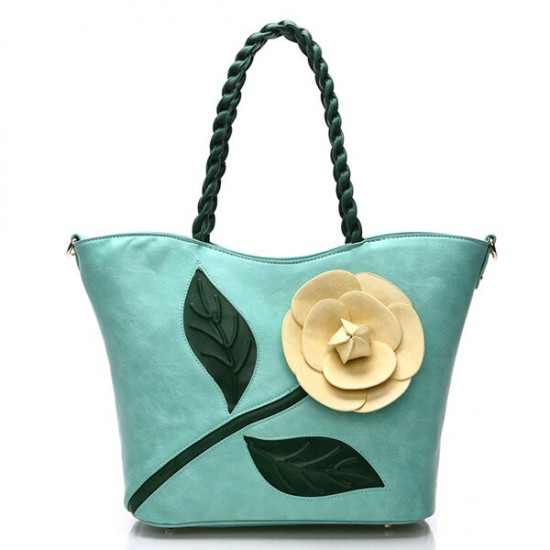Women Multifunctional PU Leather Vintage Solid Rose Handbag Women Multifunctional PU Leather Vintage Solid Rose Handbag