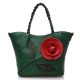 Women Multifunctional PU Leather Vintage Solid Rose Handbag Women Multifunctional PU Leather Vintage Solid Rose Handbag