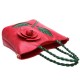 Women Multifunctional PU Leather Vintage Solid Rose Handbag Women Multifunctional PU Leather Vintage Solid Rose Handbag