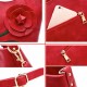 Women Multifunctional PU Leather Vintage Solid Rose Handbag Women Multifunctional PU Leather Vintage Solid Rose Handbag