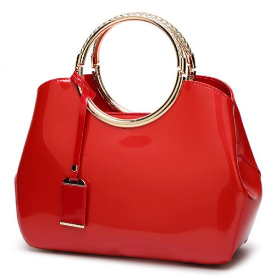 Women High Quality Patent Leather Elegant Handbag Women High Quality Patent Leather Elegant Handbag