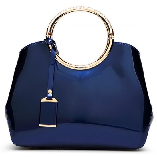 Women High Quality Patent Leather Elegant Handbag Women High Quality Patent Leather Elegant Handbag