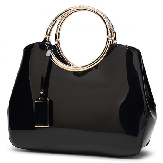 Women High Quality Patent Leather Elegant Handbag Women High Quality Patent Leather Elegant Handbag