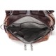 Brenice Women Brush Color Backpack Embossed Shoulder Bag Brenice Women Brush Color Backpack Embossed Shoulder Bag