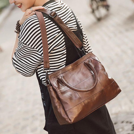 Vintage Women Handbag Soft Crossbody Bag Triple Compartments Shoulder Bags Vintage Women Handbag Soft Crossbody Bag Triple Compartments Shoulder Bags
