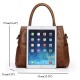 Vintage Women Handbag Soft Crossbody Bag Triple Compartments Shoulder Bags Vintage Women Handbag Soft Crossbody Bag Triple Compartments Shoulder Bags