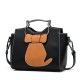 Women Cute Cat Pattern Handbag Large Capacity Leisure Shoul Women Cute Cat Pattern Handbag Large Capacity Leisure Shoul