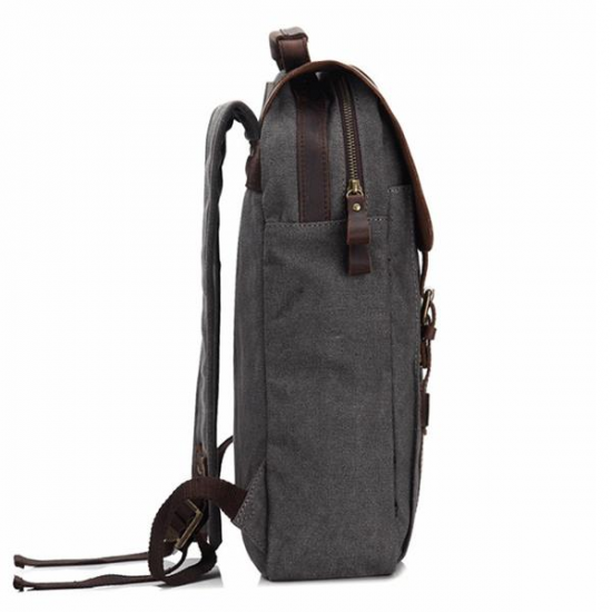 Vintage Canvas 15 inch Laptop Bag Backpack Men Women Vintage Canvas 15 inch Laptop Bag Backpack Men Women