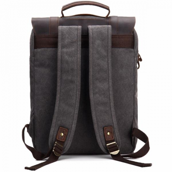 Vintage Canvas 15 inch Laptop Bag Backpack Men Women Vintage Canvas 15 inch Laptop Bag Backpack Men Women
