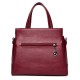 3 Main Pockets Women Casual PU Leather Handbag 3 Main Pockets Women Casual PU Leather Handbag