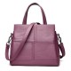 3 Main Pockets Women Casual PU Leather Handbag 3 Main Pockets Women Casual PU Leather Handbag