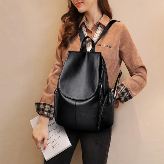 Women PU High-capacity Short-haul Travel Bag Portable Backpa Women PU High-capacity Short-haul Travel Bag Portable Backpa