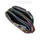Waterproof Nylon Patchwork Three Zipper 5.5 inches Phone Bag Waterproof Nylon Patchwork Three Zipper 5.5 inches Phone Bag