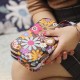 Waterproof Nylon Patchwork Three Zipper 5.5 inches Phone Bag Waterproof Nylon Patchwork Three Zipper 5.5 inches Phone Bag