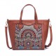 Brenice Embroidery Tote Handbags Flowers Handbags Brenice Embroidery Tote Handbags Flowers Handbags