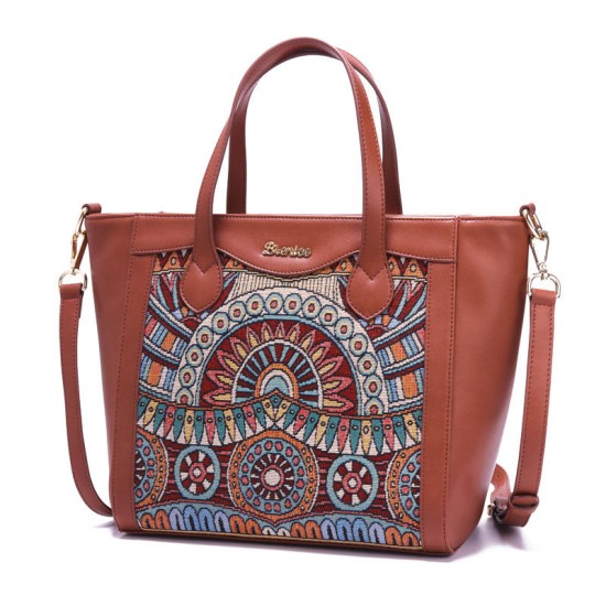 Brenice Embroidery Tote Handbags Flowers Handbags Brenice Embroidery Tote Handbags Flowers Handbags