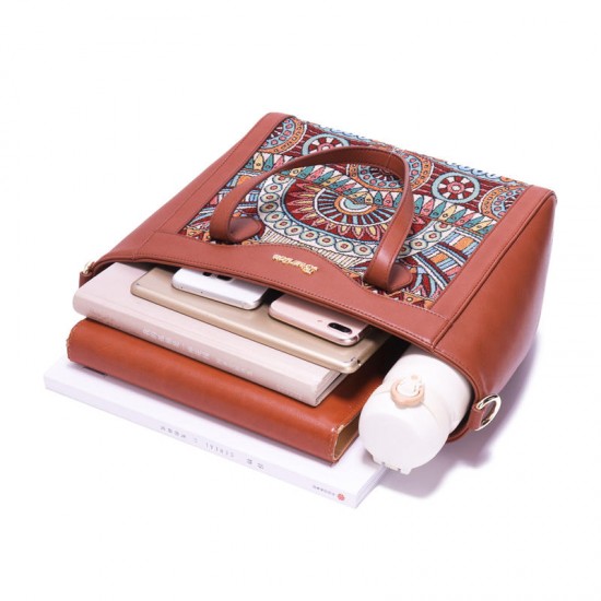 Brenice Embroidery Tote Handbags Flowers Handbags Brenice Embroidery Tote Handbags Flowers Handbags