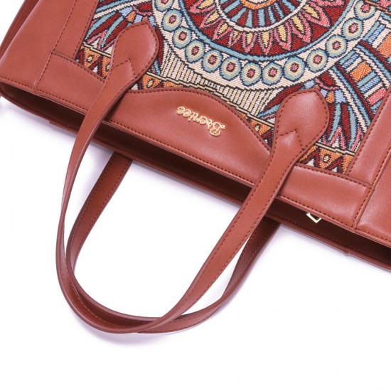 Brenice Embroidery Tote Handbags Flowers Handbags Brenice Embroidery Tote Handbags Flowers Handbags