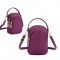 Women Nylon Waterproof Portable Phone Bag