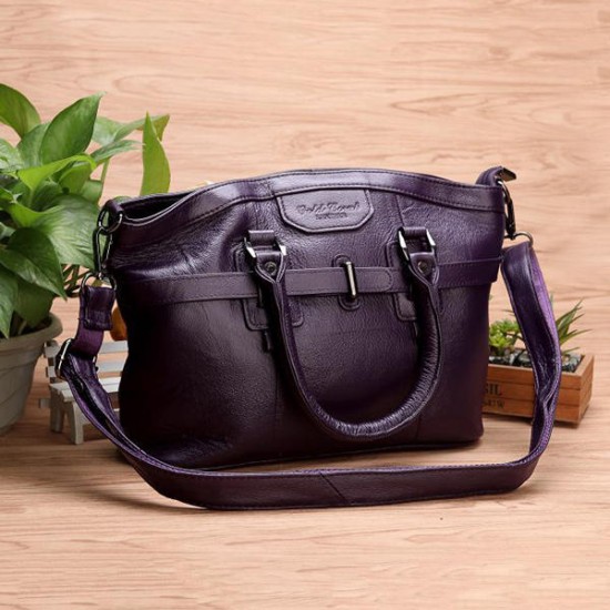 Women Genuine Leather Vintage Oil Wax Handbag Women Genuine Leather Vintage Oil Wax Handbag