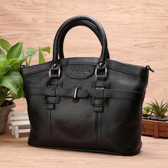 Women Genuine Leather Vintage Oil Wax Handbag Women Genuine Leather Vintage Oil Wax Handbag
