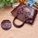Women Genuine Leather Vintage Oil Wax Handbag Women Genuine Leather Vintage Oil Wax Handbag