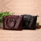 Women Genuine Leather Vintage Oil Wax Handbag Women Genuine Leather Vintage Oil Wax Handbag