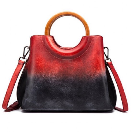 Brenice Cowhide Women Handmade Handbag Vintage Shoulder Crossbody Bag Brenice Cowhide Women Handmade Handbag Vintage Shoulder Crossbody Bag