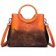 Brenice Cowhide Women Handmade Handbag Vintage Shoulder Crossbody Bag Brenice Cowhide Women Handmade Handbag Vintage Shoulder Crossbody Bag