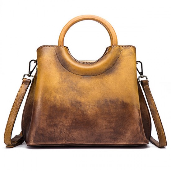 Brenice Cowhide Women Handmade Handbag Vintage Shoulder Crossbody Bag Brenice Cowhide Women Handmade Handbag Vintage Shoulder Crossbody Bag