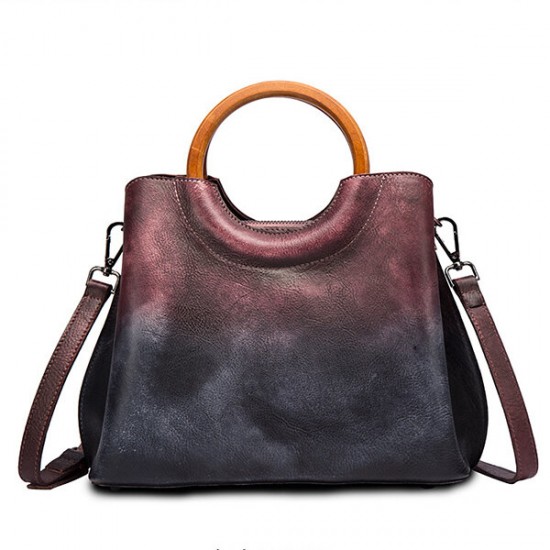 Brenice Cowhide Women Handmade Handbag Vintage Shoulder Crossbody Bag Brenice Cowhide Women Handmade Handbag Vintage Shoulder Crossbody Bag