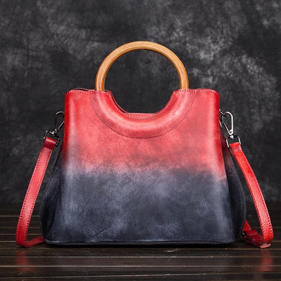 Brenice Cowhide Women Handmade Handbag Vintage Shoulder Crossbody Bag Brenice Cowhide Women Handmade Handbag Vintage Shoulder Crossbody Bag