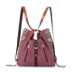Brenice Women National Canvas Handbag Shoulder Bag Backpack Brenice Women National Canvas Handbag Shoulder Bag Backpack