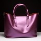 Soft Genuine Leather Women Solid Handbag Soft Genuine Leather Women Solid Handbag